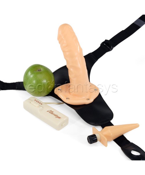 Dual strap-on delight with anal probe