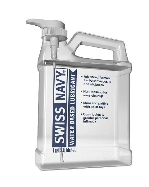 Swiss Navy Water Based Lubricant 1gal/3.8L — image 2 of 4