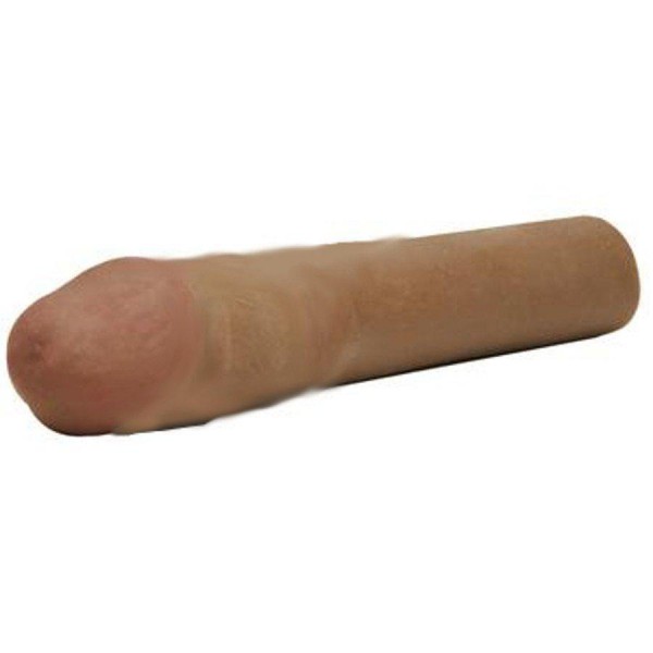 CyberSkin 4" Xtra Thick Penis Extension - Cinnamon