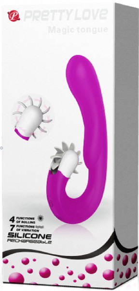 Rechargeable Magic Tongue (Purple)