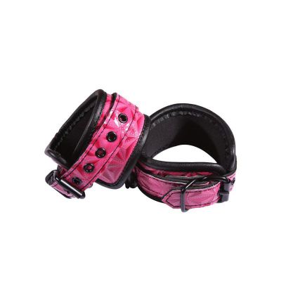 NS Novelties Sinful Pink Ankle Cufs