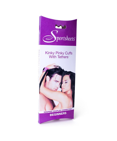 Kinky pinky cuffs with tethers