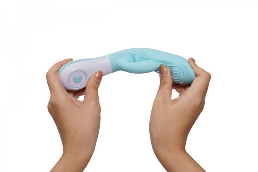 OVO E7 Rabbit-Style Silkskyn Rechargeable Vibrator