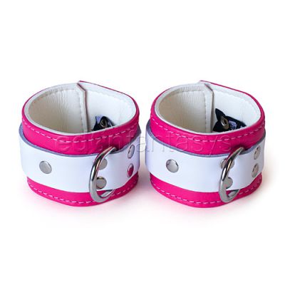 Pink candy jaguar cuffs