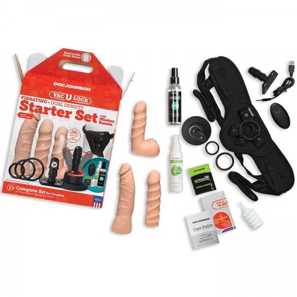 Vac-U-Lock Vibrating Dual Density Starter Set