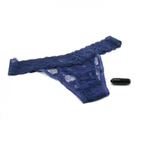 Hidden Dreams Vibrating Lace Thong