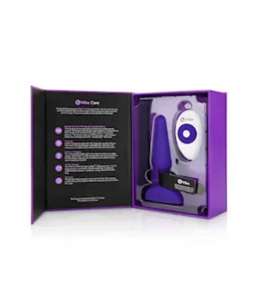 B-vibe Trio Plug - Purple — image 19 of 23