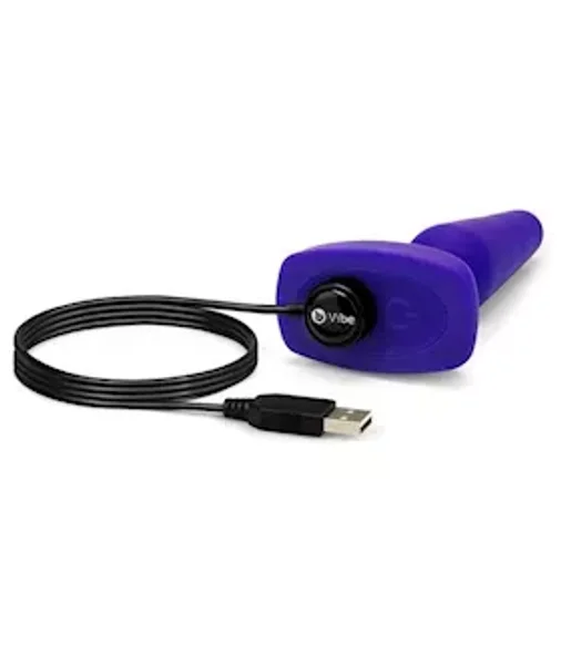 B-vibe Trio Plug - Purple — image 17 of 23