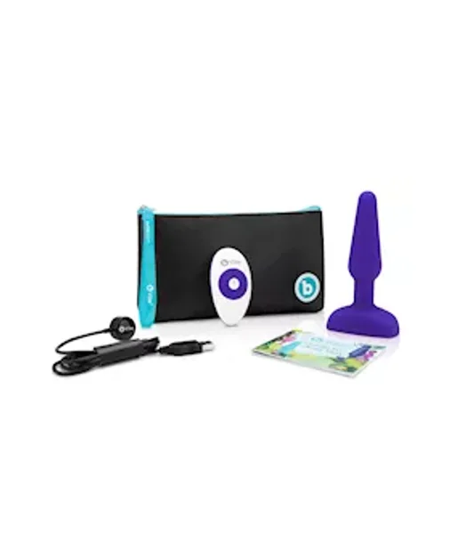 B-vibe Trio Plug - Purple — image 20 of 23