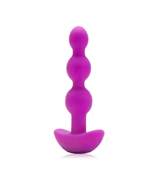 B-vibe Triplet Anal Beads - Fuchsia — image 14 of 20