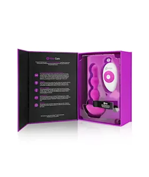 B-vibe Triplet Anal Beads - Fuchsia — image 18 of 20