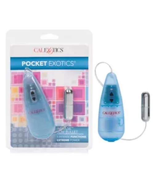 Pocket Exotics Impulse Slim Bullet - Silver - 2 Inch — image 6 of 8