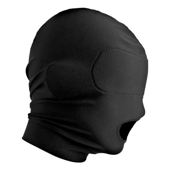 Master Series Disguise Open Mouth Hood With Padded Blindfold