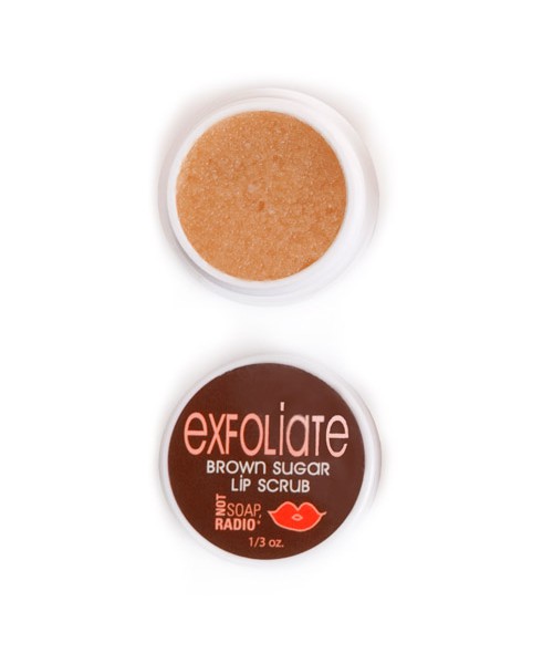 Brown sugar lip scrub