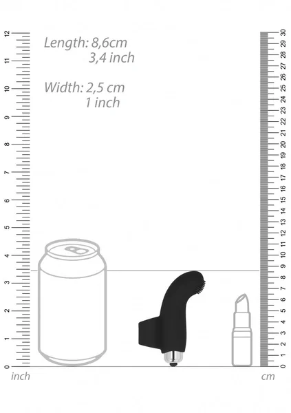 Basile Finger Vibrator - Black — image 16 of 16