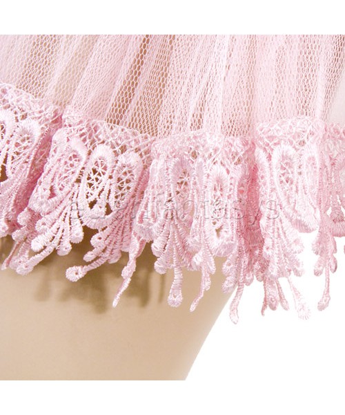 Teardrop lace petticoat