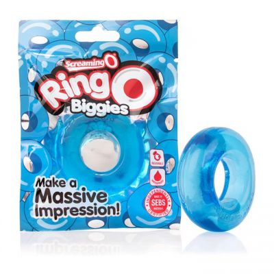 RingO Biggies Cock Ring Blue