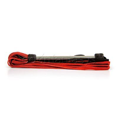 Loop suede leather flogger