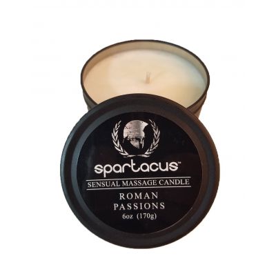 Spartacus Sensual Massage Candle Roman Passions