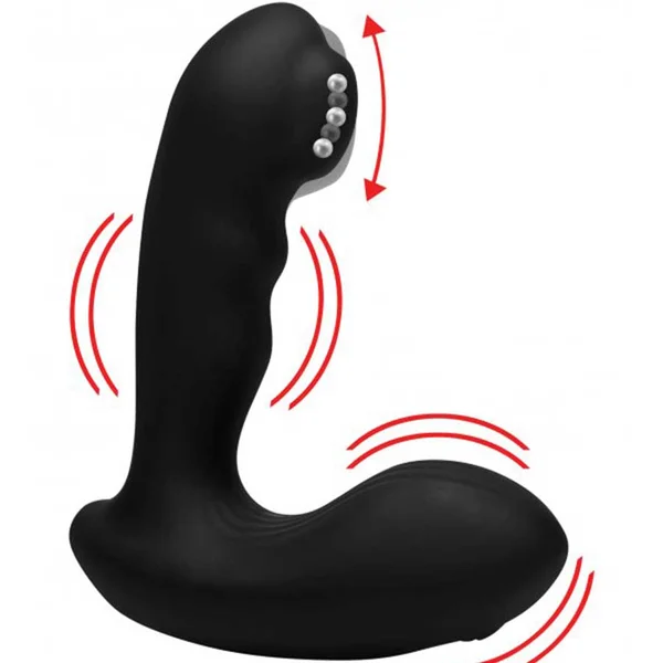 Multi-Speed Vibrating 7X P-Milk Silicone Prostate Stimulator with Milking Bead — image 9 of 14