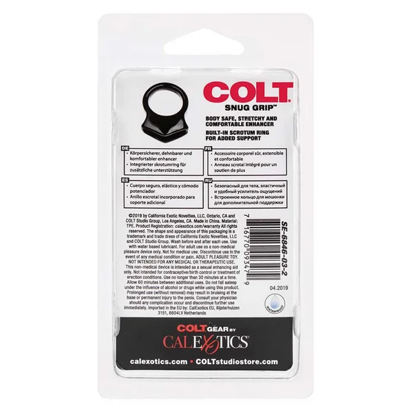 Colt Snug Grip Cock and Ball Ring | Dual Support Scrotum Enhancer — image 14 of 14