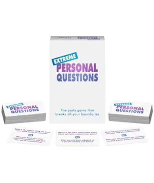 Extreme Personal Questions - Game - White / Baby Pink — image 2 of 2