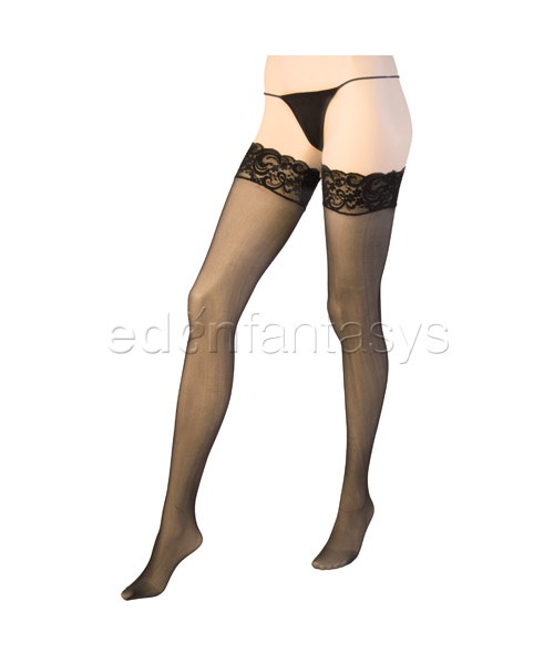 Lace Top Thigh High