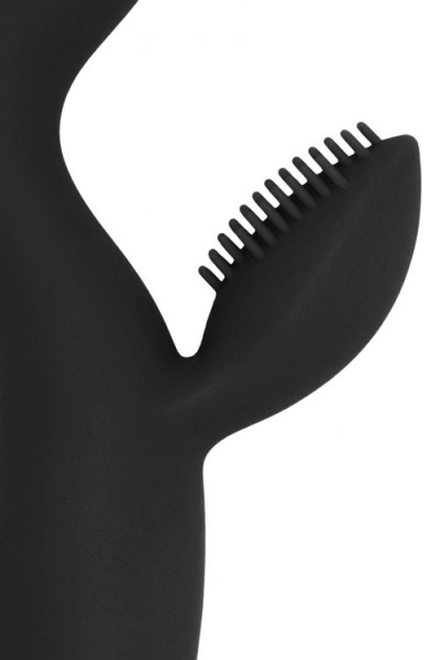 Simplicity 7.5" USB-Rechargeable G-Spot Vibrator with Clitoral Massager