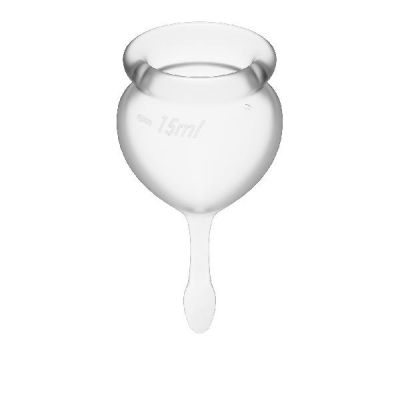 Feel Good Menstrual Cup Transparent 2pcs