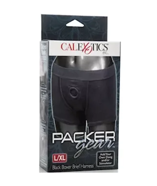 Packer Gear  Boxer Brief Harness - Black -  L/xl — image 9 of 10