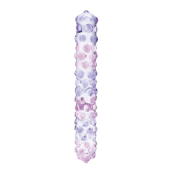 Smooth Nubby Glass G-Spot Dildo — image 11 of 12