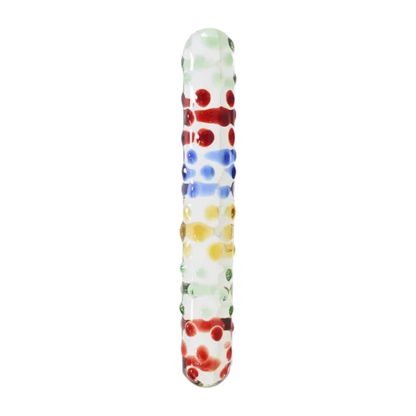 Smooth Nubby Glass G-Spot Dildo — image 12 of 12