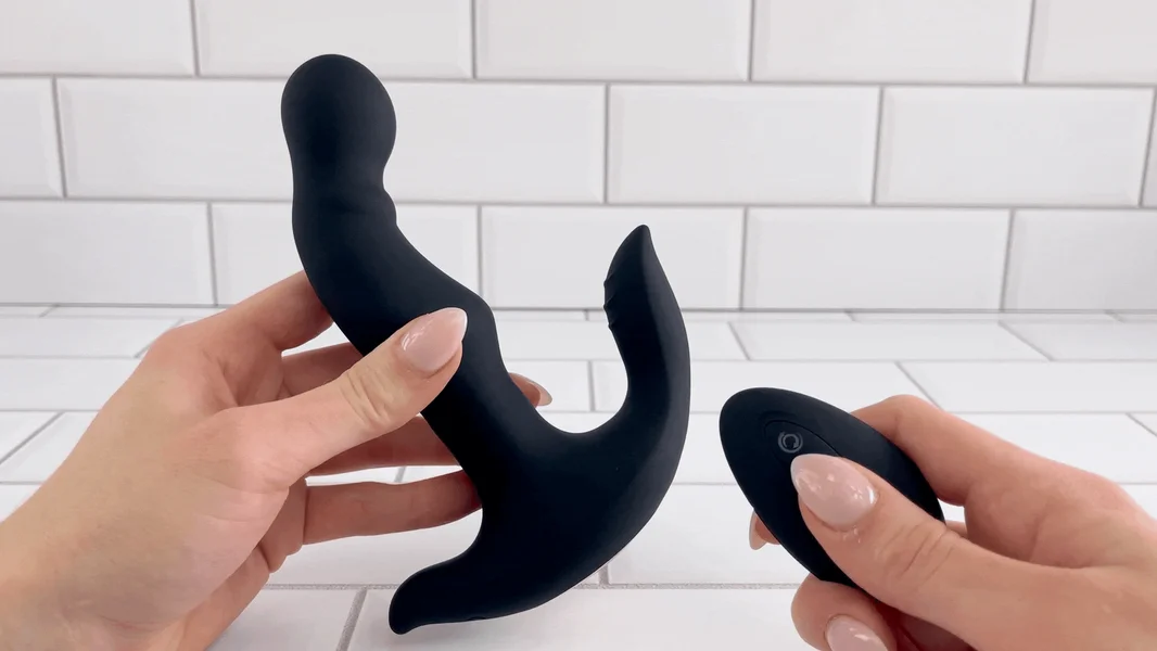 Rotating Rim Job Silicone Prostate Massager — image 21 of 25