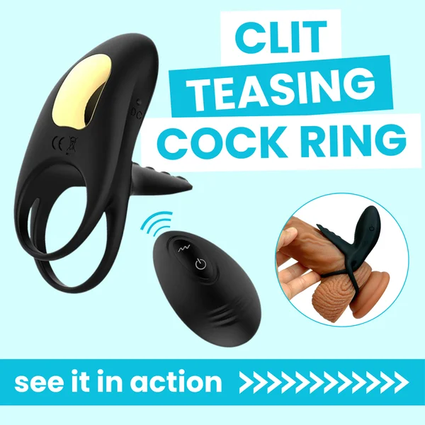 Wireless Vibrating Double Cock Ring With Tongue Taser - Enhance Erections & Pleasure! — image 20 of 25