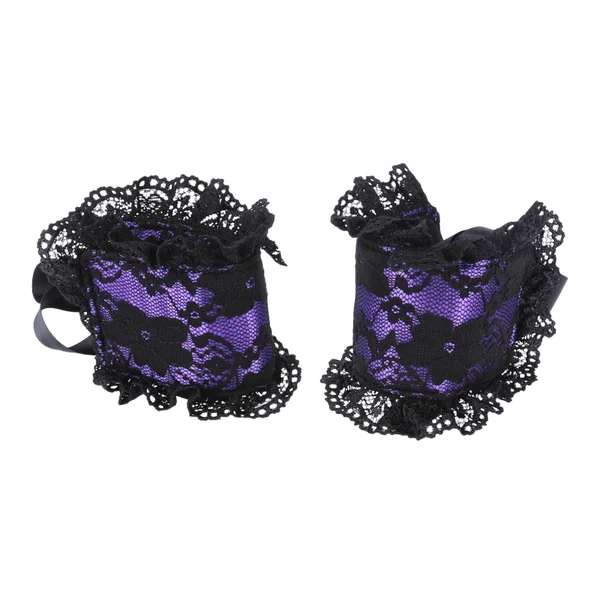 Intimate Bondage Kit For Couples - Silk Lace Blindfold & Cuff Set — image 14 of 14