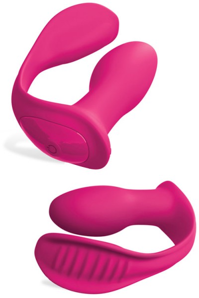 Pipedream Double Ecstasy Couples Wearable Vibrator With Remote