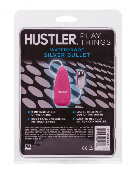 Hustler Playthings Waterproof Silver Bullet