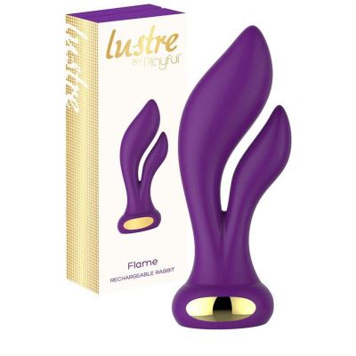 Lustre by Playful Flame Rechargeable Rabbit Vibe Purple