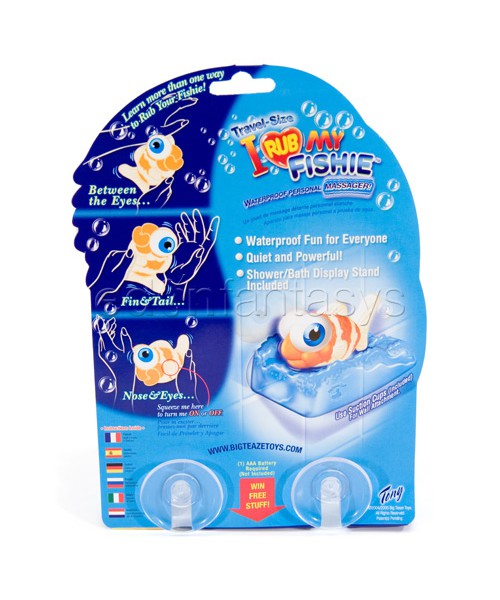 I rub my fishie travel-size