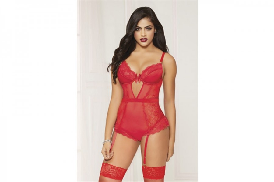 STM 10827 Crimson Crush Teddy