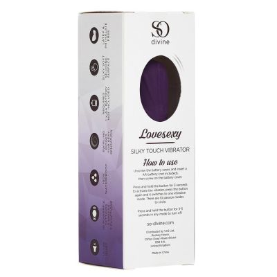 So Divine Lovesexy Silky Touch Vibrator