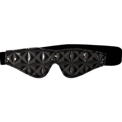 Sinful Vinyl Black Blindfold