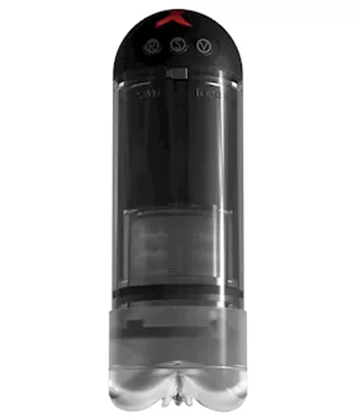 Pdx Elite Extender Pro Vibrating Pump - Clear/black — image 8 of 10