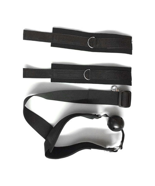 Mouth to wrist restraints