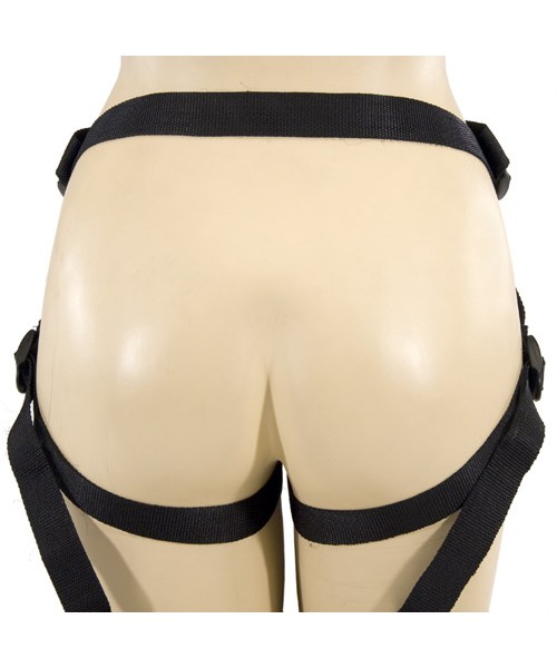 Lover's super strap harness and silicone probe