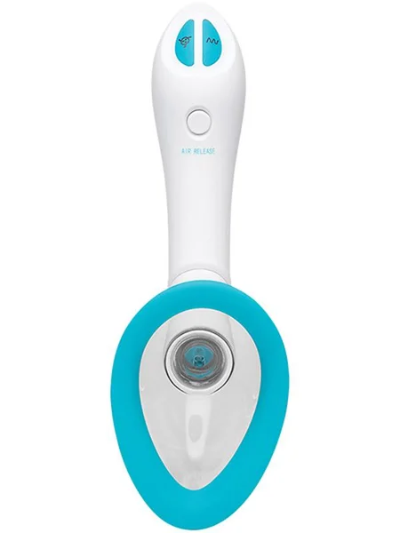 Intimate Body Pump - Automatic - Vibrating - Rechargeable (Sky Blue/White) — image 11 of 12