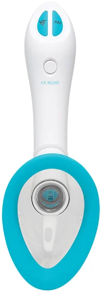 Intimate Body Pump - Automatic - Vibrating - Rechargeable (Sky Blue/White) — image 7 of 12
