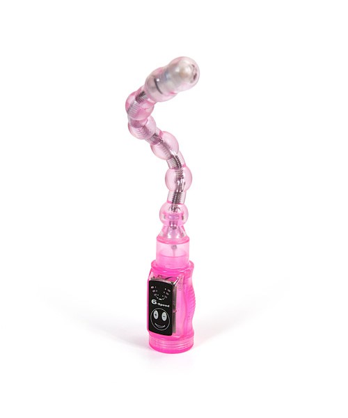 Eden waterproof vibrating bendable anal beads
