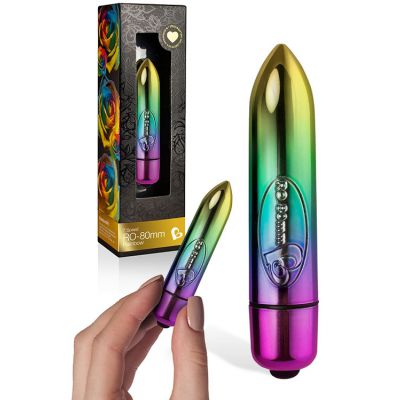 Rocks Off RO 80mm Rainbow Bullet Vibrator