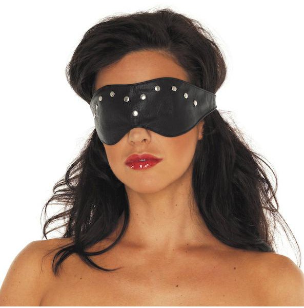 Leather Blindfold Mask